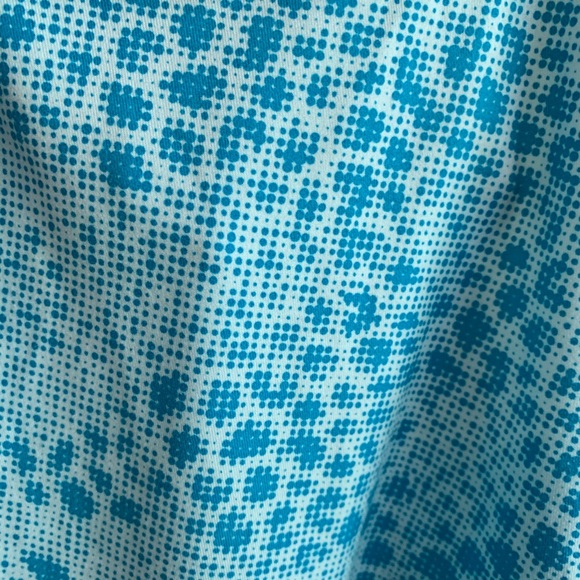 Nike Dri-Fit Turquoise Polka Dotted Tank Top - Picture 4 of 6